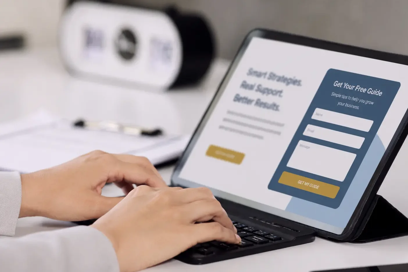 Landing Page